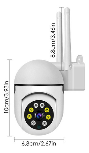 Yy Cámara De Seguridad Wifi Hd 2548x1536p Cámara Exterior