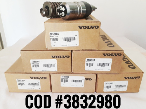 Inyector Volvo Penta Cod. # 3832980para D12c, D12d