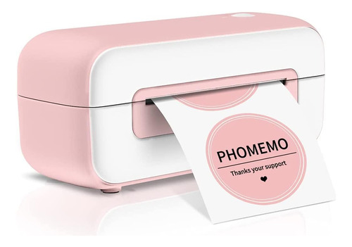 Phomemo Pm-246s Impresora De Etiquetas Rosa Usb, Impresora D