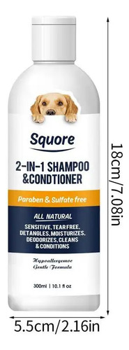 Cat Shampoo Conditioner 300ml Dog Shampoo Conditioner Moist