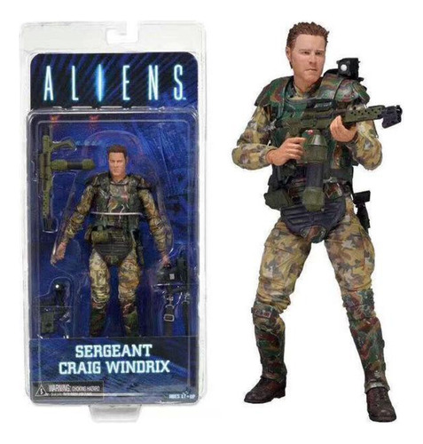 Aliens - Sergeant Craig Windrix - Series 2 - Neca 51392