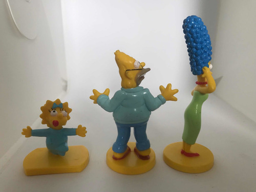 Abuelo Y Nieta Los Simpsons Maggie Y Marge Mama Y Hija Trio (Usado)