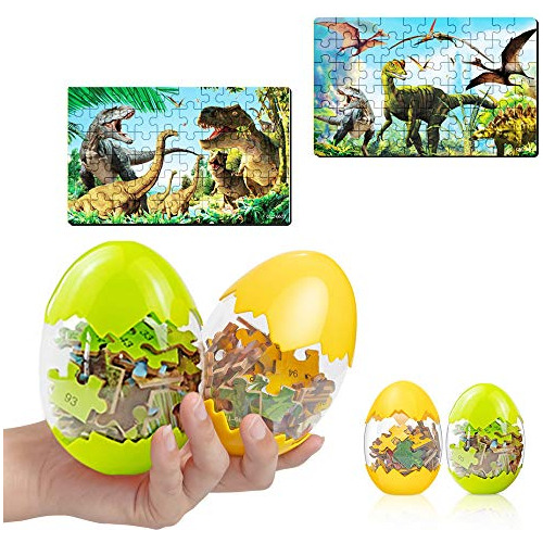 Niños Rompecabezas De Dinosaurio Huevo De Pascua Loyal...