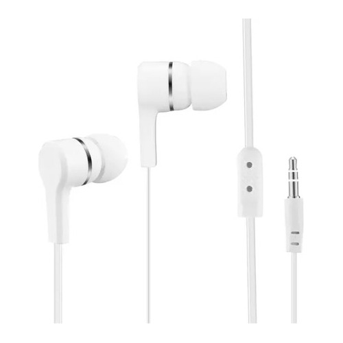 Dekkin Auriculares Ergonómicos 3.5 Mm Compacto Au056 Blanco