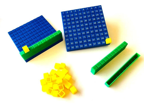 Imagem 4 de 4 de Material Dourado Base 10 Para Estudo Das 4 Operações - Mmp