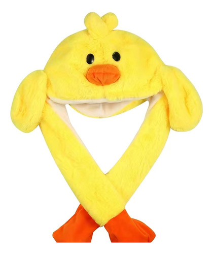 Gorro Con Luz Y Movimiento Pato Amarillo