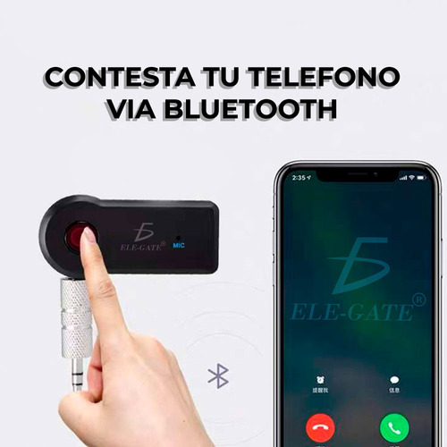 Receptor Bluetooth Audio Transmisor 3.5 Recargable Jack