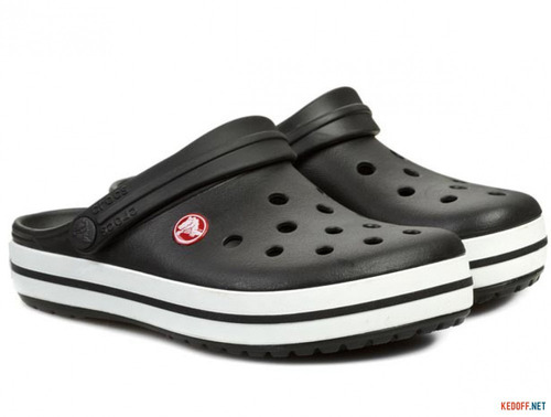 Imagen 2 de 5 de Zuecos Crocs Crocband 001 Black Lefran