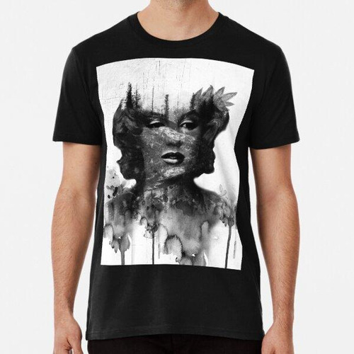 Remera Marilyn Monroe Nature Art Algodon Premium