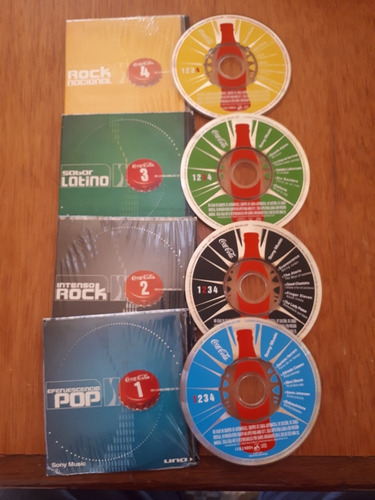 Coleccion Coca Cola Mini Disc-soda Stereo/virus/calamaro 