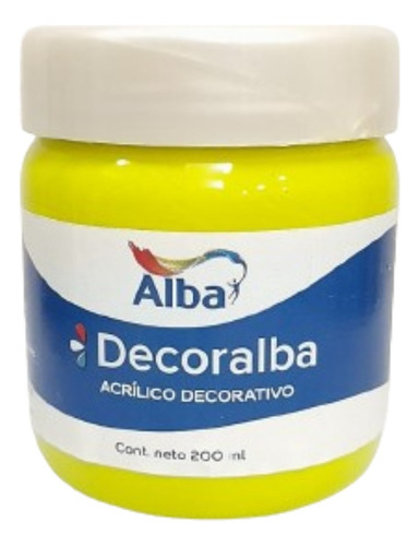 Acrilico Decorativo Alba 200 Ml Decoralba - Deacero