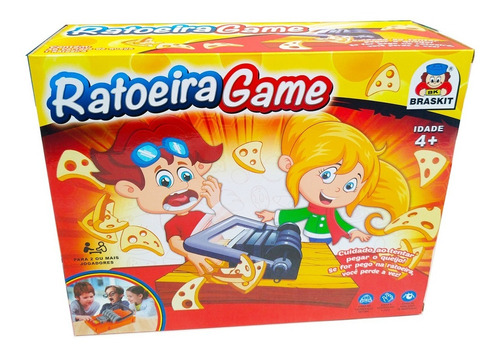 Jogo Infantil Ratoeira Game - Braskit