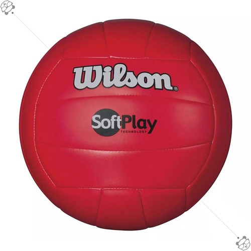 Balon Voleibol Wilson Softplay - Rojo