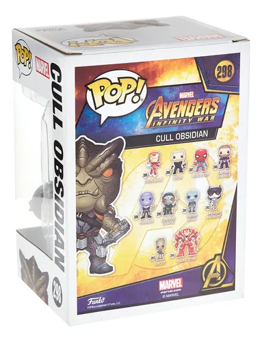 Figura De Acción Funko Pop! Infinity War Cull Obsidian #298