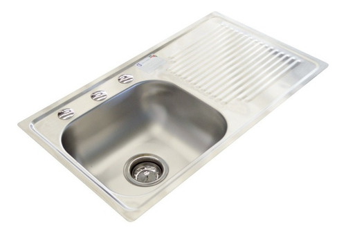 Fregadero Cocina Empotrar 1 Tina 76x44x14 M402 Der