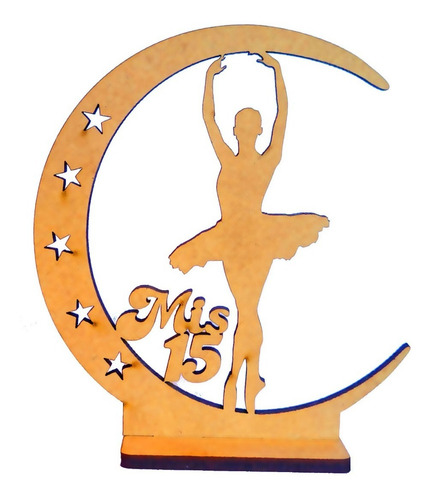 15 Centros De Mesa Luna Bailarina Ballet 15 Años Oferta !