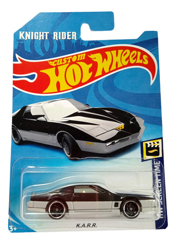 Custom Hot Wheels Knight Rider Karr Auto Increíble Kitt