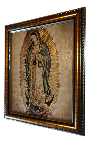 Cuadro De La Virgen De Guadalupe 25 X 30 Cms Mod Económico