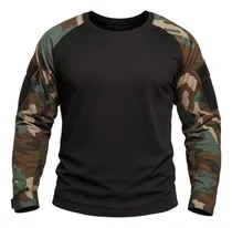 Comprar Remera Táctica Combate Combat Shirt Camuflada Mangas Ripstop
