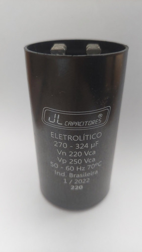 Capacitor Eletrolítico 270-324uf 220v Jl Envio Imediato 