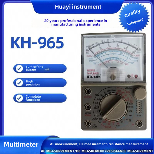 Kh-965 - Multímetro Digital Multifuncional Kh-965 De Alta Al