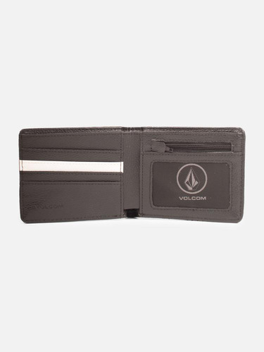 Billetera Post Befold Negro Hombre Volcom