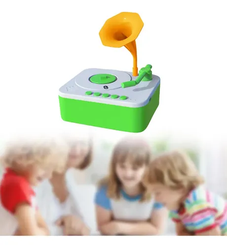 Gramófono para Niños, Tocadiscos para Niños Pequeños con 96 Tarjetas, Musical para Cuentos, Juguetes De Aprendizaje Temprano para Niños Pequeños, Regalo De Cumpleaños para Niños De 2 a 6 Años Gramófono para Niños, Tocadiscos para Niños Pequeños con 96 Tarjetas, Musical para Cuentos, Juguetes De Aprendizaje Temprano para Niños Pequeños, Regalo De Cumpleaños para Niños De 2 a 6 Años