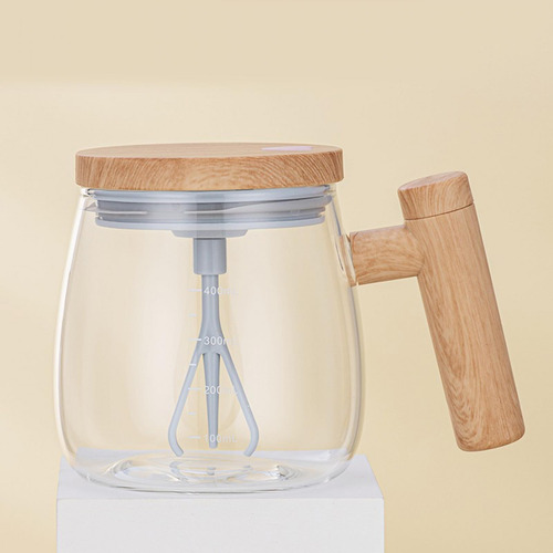 Taza De Agitación Automática Con Tapa, 400ml, Taza De