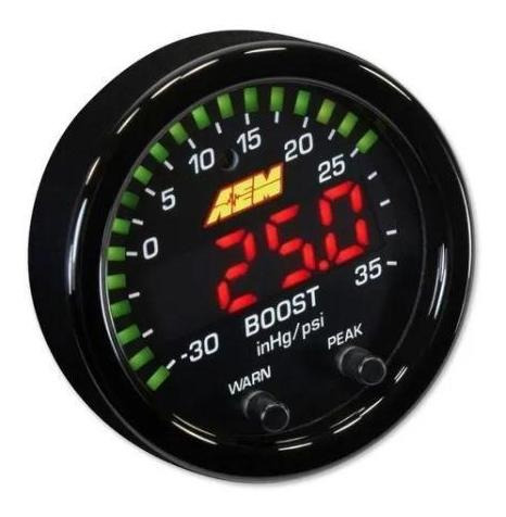 Reloj Presion De Turbo 30-0306 Digital 35psi X-series