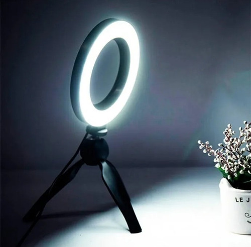 Ring Light 8 Polegadas Maquiagem Stream Youtube Foto Vídeo