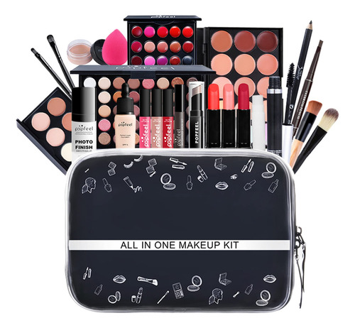 Kit De Maquillaje Para Mujer, Kit Completo, 24 Piezas, Kit D