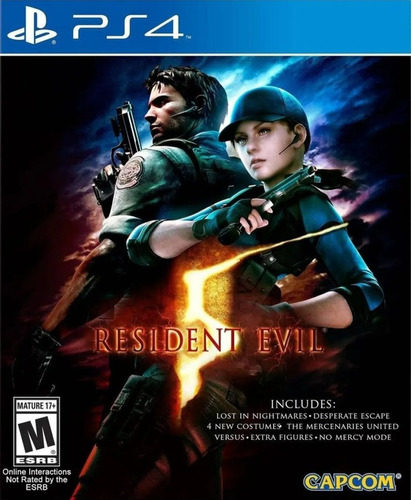 Resident Evil 5 ~ Videojuego Ps4 Español 