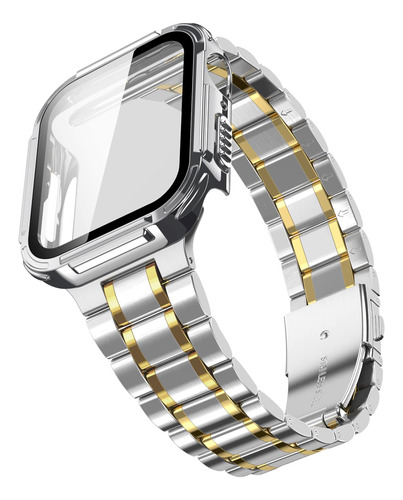 Diseñado Para Apple Watch Band Con Funda Y Protector De Pant