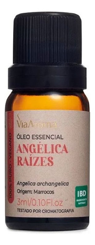 Óleo Essencial Angélica Raízes Via Aroma - 3ml