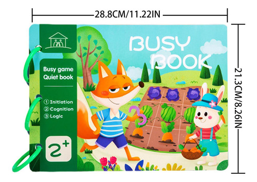 Libro De Actividades Ocupadas Libro Ocupado Para Niños Libro