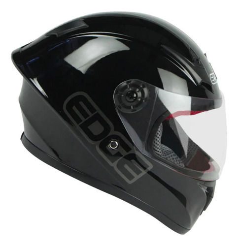 Casco para moto Edge Champion  para Niños negro talla L