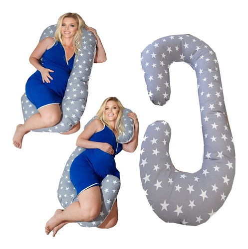 Imagen 5 de 7 de Almohada Amamantar,descanso Cuerpo Entero.funda Extraible