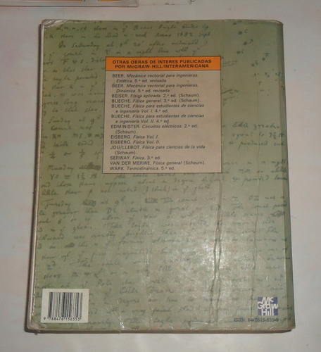 Fisica Clasica Y Moderna Edward Gettys - Keller - Skove (Usado)