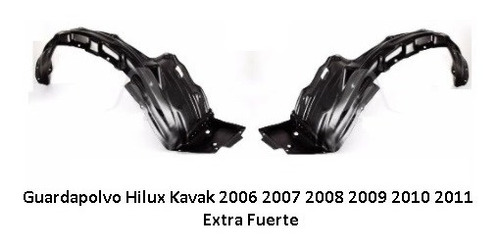 Guardapolvo Hilux Kavak 2006 2007 2008 2009 2010 2011