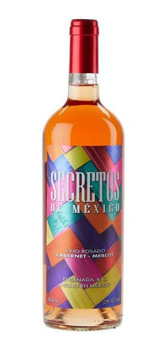 Vino Rosado Secreto De Mexico Cabsauv-merlot 750 Ml