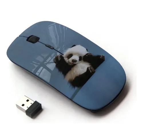 Koolmouse [mouse Inalámbrico Óptico] 24g [pequeño Bebé Panda