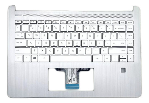 Carcasa Base Superior+teclado Hp 14-dq Fq 14s-dq L61507-001 (Reacondicionado)