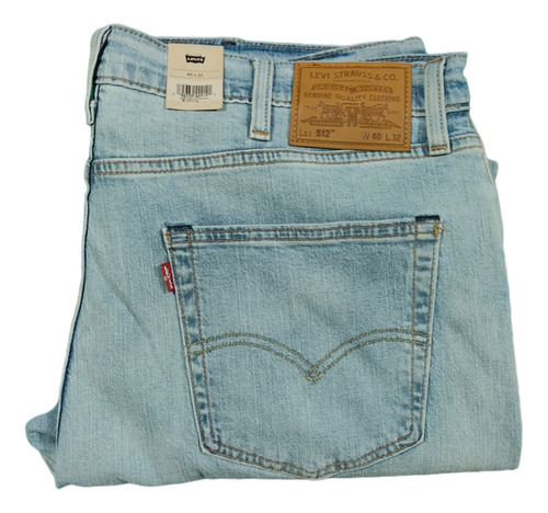 Pantalón Levi's 512 Azul Stretch Hombre