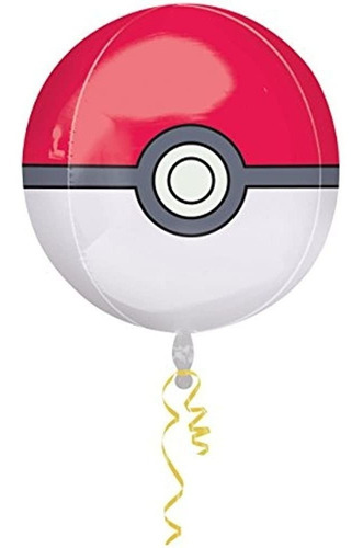 Anagram International - Orbz Pokemon Ball 15  X 16  Globo De