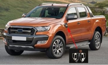 Moldura Cromada Lateral Ranger Para Lama Xl Xls Xlt 2018 19