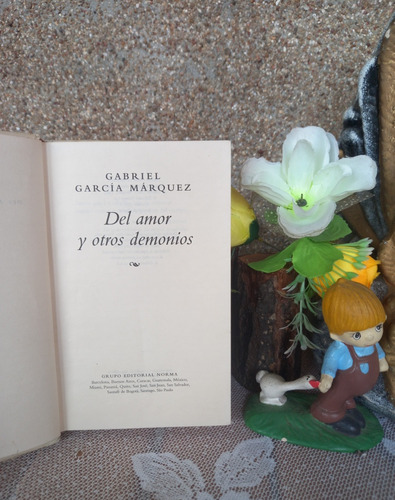Libro Del Amor Y Otros Demonios. Gabriel García Marquez.