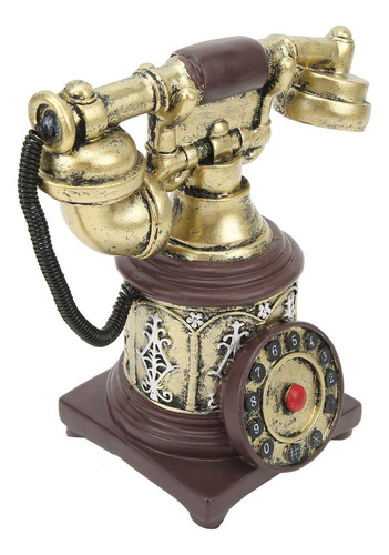 Decoración De Teléfono Anticuada, Adorno De Teléfono Antiguo