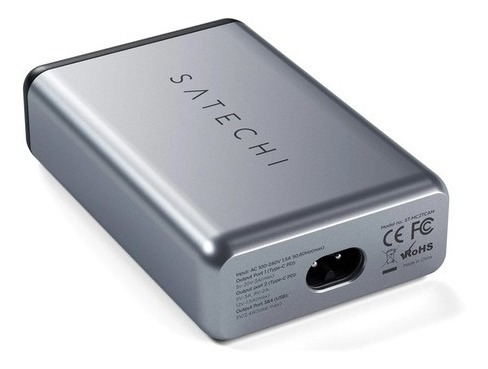 Cargador Satechi 75w Usb C Macbook Travel Multiport Quick3.0