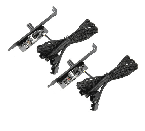 Imagen 2 de 10 de 2 Juegos De Concentrador De Enfriamiento 3pin/4pin Fan Pwm C