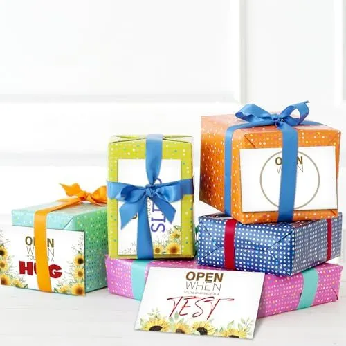 Kit De Cartas Para Abrir Cuando Usted, Sobres Abiertos Con G